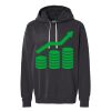 Unisex Garment-Dyed Lightweight Fleece Hooded Sweatshirt Thumbnail