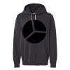 Unisex Garment-Dyed Lightweight Fleece Hooded Sweatshirt Thumbnail
