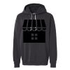 Unisex Garment-Dyed Lightweight Fleece Hooded Sweatshirt Thumbnail