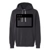 Unisex Garment-Dyed Lightweight Fleece Hooded Sweatshirt Thumbnail