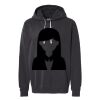 Unisex Garment-Dyed Lightweight Fleece Hooded Sweatshirt Thumbnail