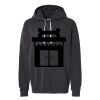 Unisex Garment-Dyed Lightweight Fleece Hooded Sweatshirt Thumbnail