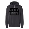 Unisex Garment-Dyed Lightweight Fleece Hooded Sweatshirt Thumbnail