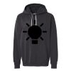 Unisex Garment-Dyed Lightweight Fleece Hooded Sweatshirt Thumbnail