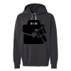 Unisex Garment-Dyed Lightweight Fleece Hooded Sweatshirt Thumbnail