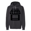 Unisex Garment-Dyed Lightweight Fleece Hooded Sweatshirt Thumbnail