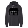 Unisex Garment-Dyed Lightweight Fleece Hooded Sweatshirt Thumbnail