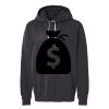 Unisex Garment-Dyed Lightweight Fleece Hooded Sweatshirt Thumbnail
