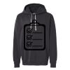 Unisex Garment-Dyed Lightweight Fleece Hooded Sweatshirt Thumbnail