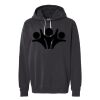 Unisex Garment-Dyed Lightweight Fleece Hooded Sweatshirt Thumbnail