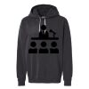 Unisex Garment-Dyed Lightweight Fleece Hooded Sweatshirt Thumbnail