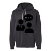 Unisex Garment-Dyed Lightweight Fleece Hooded Sweatshirt Thumbnail