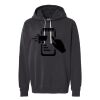 Unisex Garment-Dyed Lightweight Fleece Hooded Sweatshirt Thumbnail