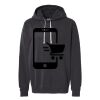Unisex Garment-Dyed Lightweight Fleece Hooded Sweatshirt Thumbnail