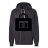 Unisex Garment-Dyed Lightweight Fleece Hooded Sweatshirt Thumbnail