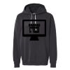 Unisex Garment-Dyed Lightweight Fleece Hooded Sweatshirt Thumbnail