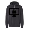 Unisex Garment-Dyed Lightweight Fleece Hooded Sweatshirt Thumbnail