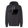 Unisex Garment-Dyed Lightweight Fleece Hooded Sweatshirt Thumbnail