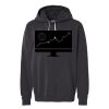 Unisex Garment-Dyed Lightweight Fleece Hooded Sweatshirt Thumbnail