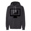 Unisex Garment-Dyed Lightweight Fleece Hooded Sweatshirt Thumbnail