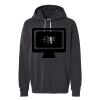 Unisex Garment-Dyed Lightweight Fleece Hooded Sweatshirt Thumbnail