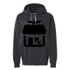 Unisex Garment-Dyed Lightweight Fleece Hooded Sweatshirt Thumbnail