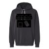 Unisex Garment-Dyed Lightweight Fleece Hooded Sweatshirt Thumbnail