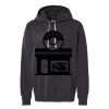 Unisex Garment-Dyed Lightweight Fleece Hooded Sweatshirt Thumbnail