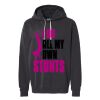 Unisex Garment-Dyed Lightweight Fleece Hooded Sweatshirt Thumbnail