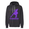 Unisex Garment-Dyed Lightweight Fleece Hooded Sweatshirt Thumbnail