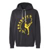 Unisex Garment-Dyed Lightweight Fleece Hooded Sweatshirt Thumbnail