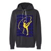 Unisex Garment-Dyed Lightweight Fleece Hooded Sweatshirt Thumbnail