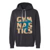 Unisex Garment-Dyed Lightweight Fleece Hooded Sweatshirt Thumbnail