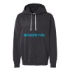 Unisex Garment-Dyed Lightweight Fleece Hooded Sweatshirt Thumbnail