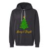 Unisex Garment-Dyed Lightweight Fleece Hooded Sweatshirt Thumbnail