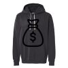 Unisex Garment-Dyed Lightweight Fleece Hooded Sweatshirt Thumbnail