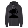 Unisex Garment-Dyed Lightweight Fleece Hooded Sweatshirt Thumbnail