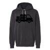 Unisex Garment-Dyed Lightweight Fleece Hooded Sweatshirt Thumbnail