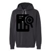 Unisex Garment-Dyed Lightweight Fleece Hooded Sweatshirt Thumbnail