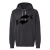 Unisex Garment-Dyed Lightweight Fleece Hooded Sweatshirt Thumbnail