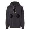 Unisex Garment-Dyed Lightweight Fleece Hooded Sweatshirt Thumbnail