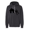 Unisex Garment-Dyed Lightweight Fleece Hooded Sweatshirt Thumbnail