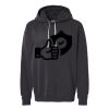 Unisex Garment-Dyed Lightweight Fleece Hooded Sweatshirt Thumbnail