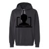 Unisex Garment-Dyed Lightweight Fleece Hooded Sweatshirt Thumbnail