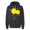 Unisex Garment-Dyed Lightweight Fleece Hooded Sweatshirt Thumbnail