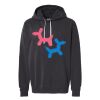 Unisex Garment-Dyed Lightweight Fleece Hooded Sweatshirt Thumbnail