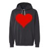 Unisex Garment-Dyed Lightweight Fleece Hooded Sweatshirt Thumbnail