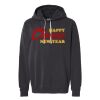 Unisex Garment-Dyed Lightweight Fleece Hooded Sweatshirt Thumbnail