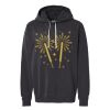 Unisex Garment-Dyed Lightweight Fleece Hooded Sweatshirt Thumbnail