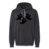 Unisex Garment-Dyed Lightweight Fleece Hooded Sweatshirt Thumbnail